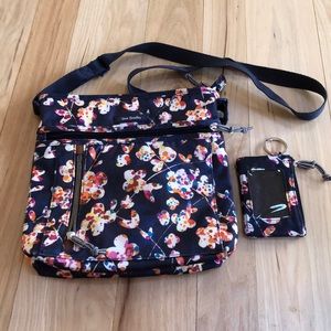 EUC Vera Bradley Crossbody Purse & ID Wallet